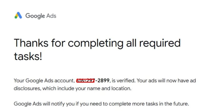 help you get dun and bradstreet verification for google ads