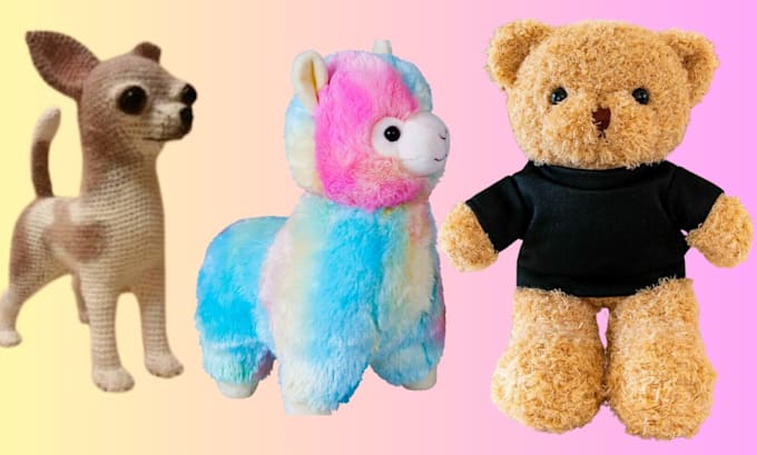 create your crochet plushies with soft yarn