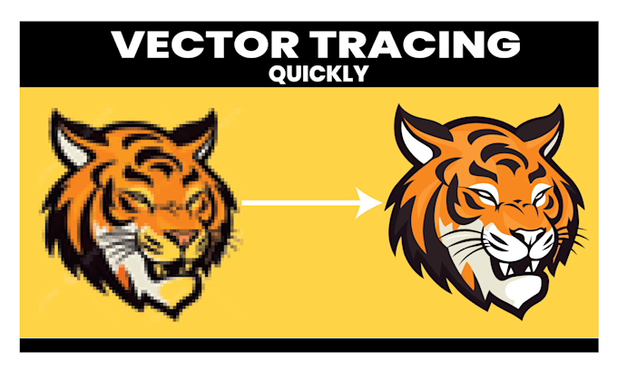 do vector tracing quickly image or logo modify resize remake improve revamp fix
