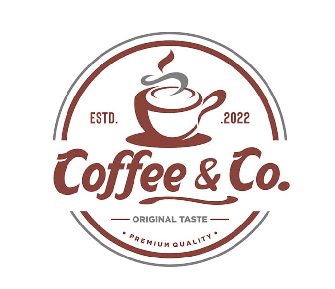 design a professional for cafe , coffee shop logo