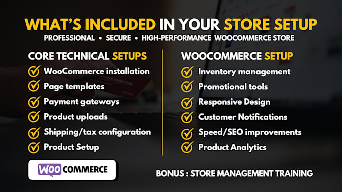 woocommerce online store setup in wordpress with payment gateway