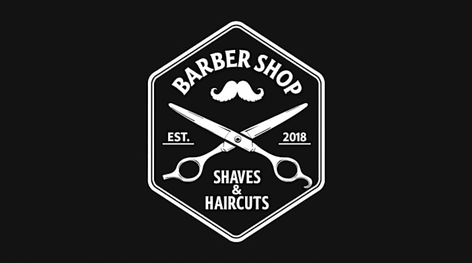 make different barber shop logo design