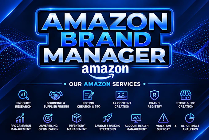 be your amazon account manager amazon virtual assistant of seller central