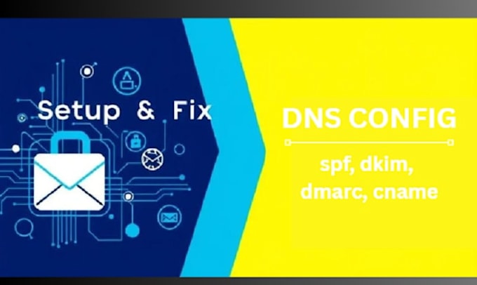 setup and fix spf, dkim, dmarc, mx, and dns records