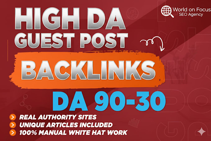 provide high authority guest post services for SEO agencies