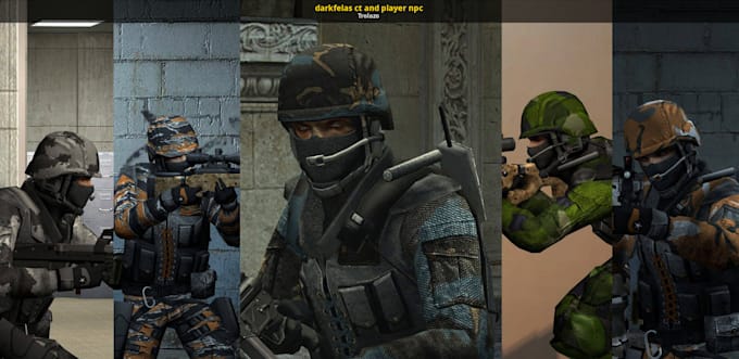 Port and rig custom models for garrys mod gmod as player models, npcs ...
