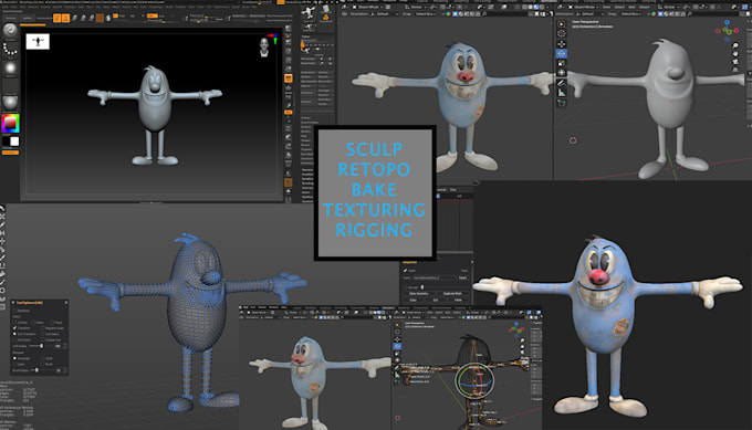 create game ready 3d models with texturing uv unwrapping for unity unreal