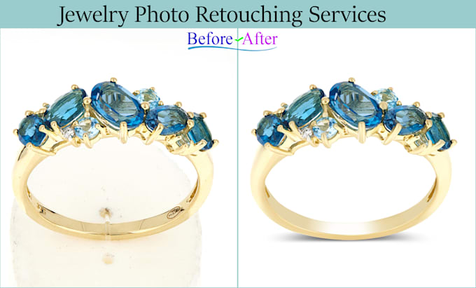 do high end jewelry retouching and photo editing