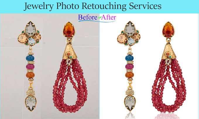 do high end jewelry retouching and photo editing