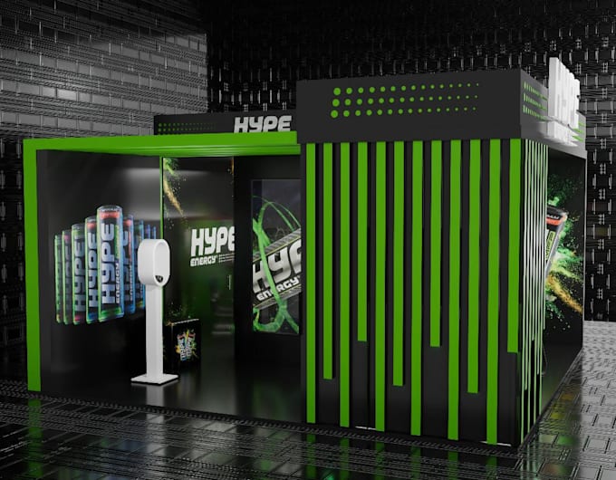 design premium product display stand in 3d for your brand