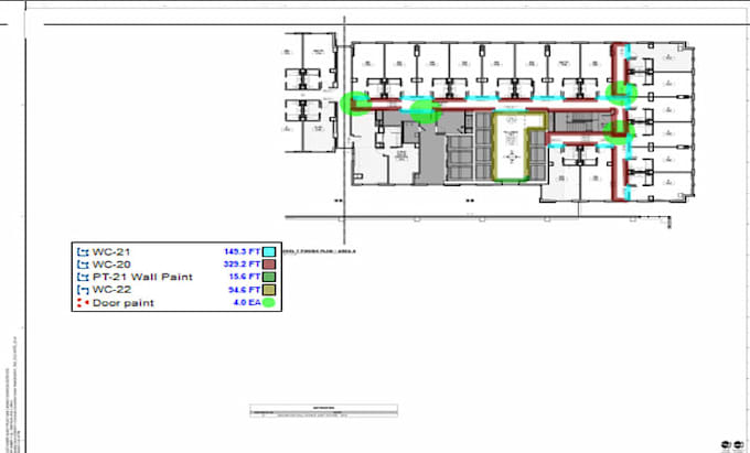 prepare precise painting takeoff and material cost estimate
