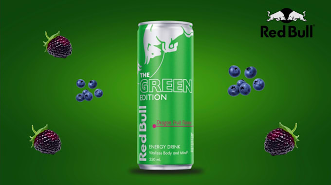 create 3d beverage and soft drinks animation video