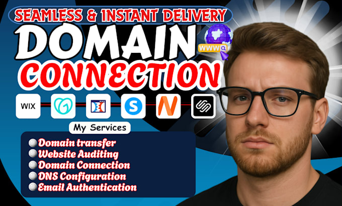 connect domain from godaddy or squarespace to shopify, wix, and fix dns issues