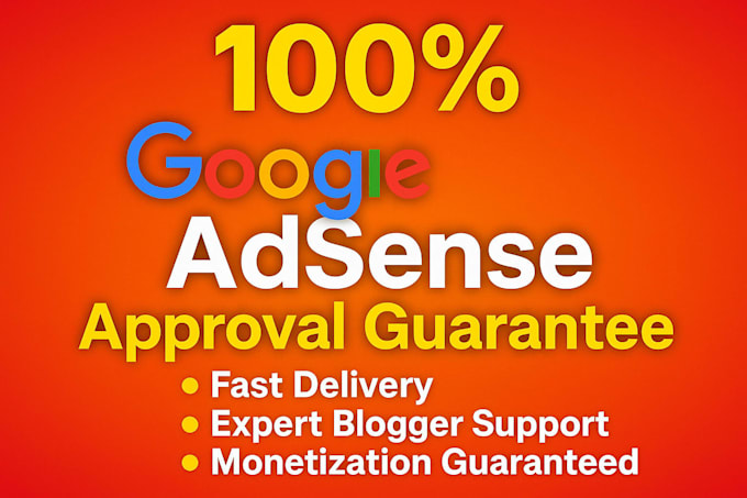 provide guaranteed google adsense approval for niche website