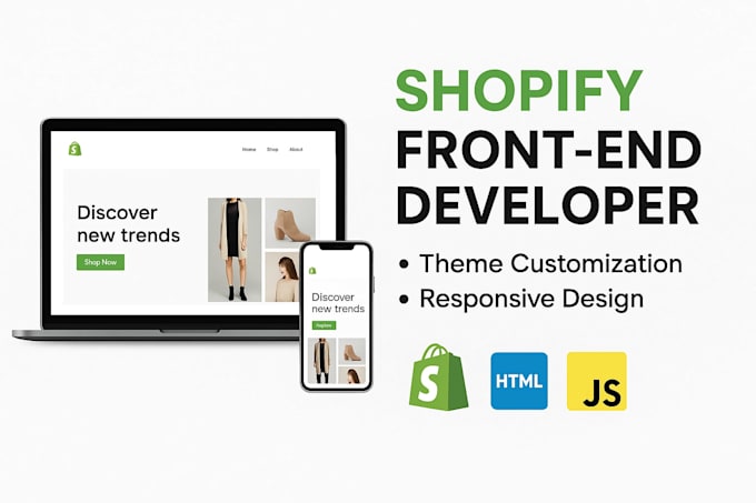 build a responsive shopify store using modern front end design
