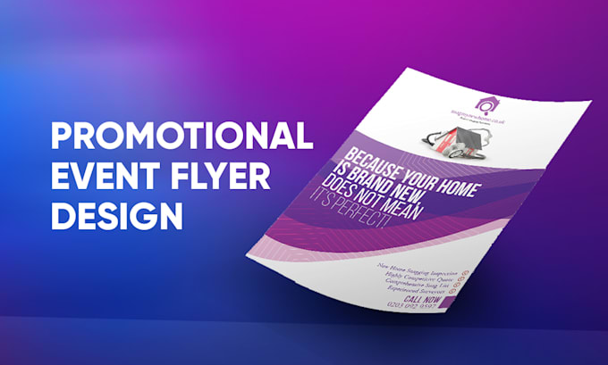 do promotional flyer design which amplify your brand message