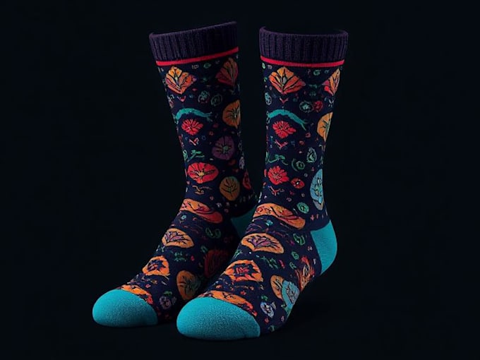 do unique socks design and custom socks design