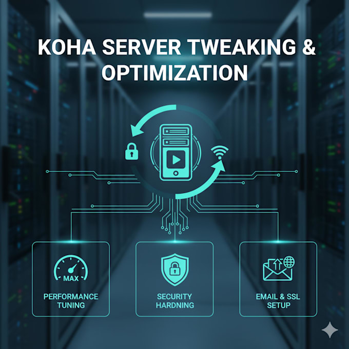 fix bugs, customize, and optimize your koha library server and database