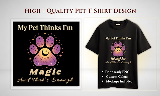 create cute custom pet t shirt designs