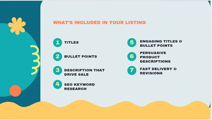 do amazon product descriptions and bullet points