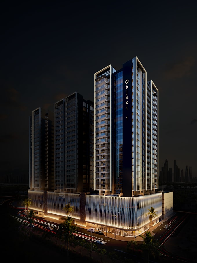 create amazing commercial facade lighting concepts