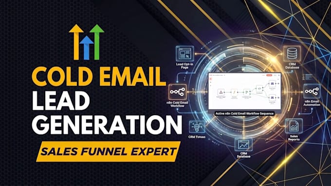 build an automated cold email outreach system with n8n