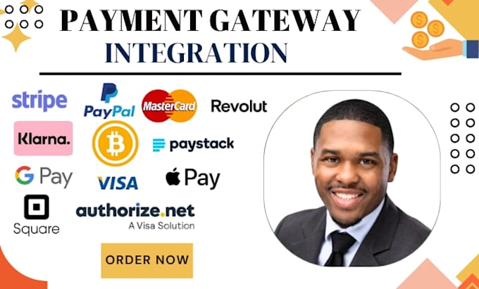 integrate payment gateway paypal stripe credit and debit card google pay wise