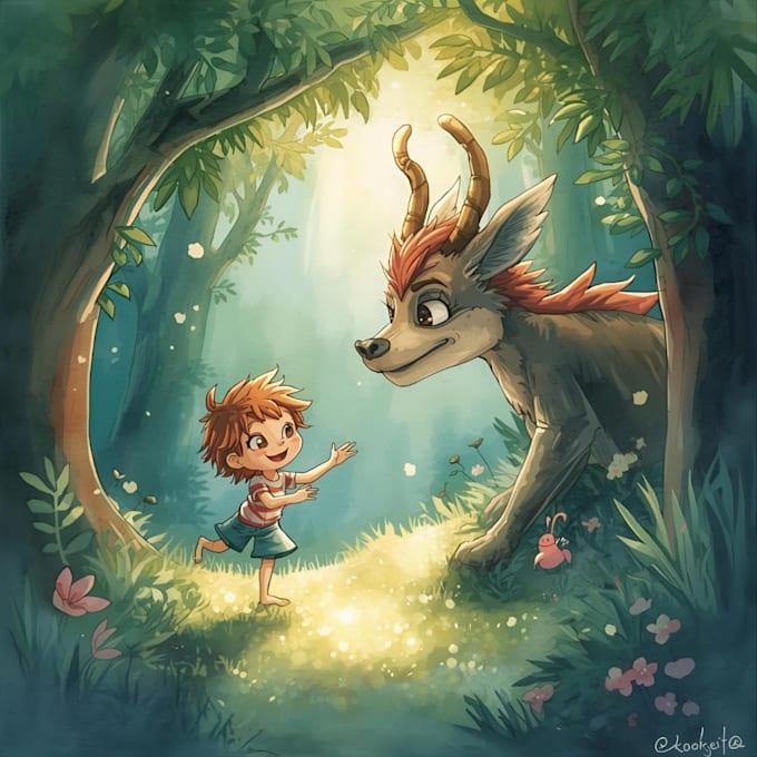do character and creature art illustration