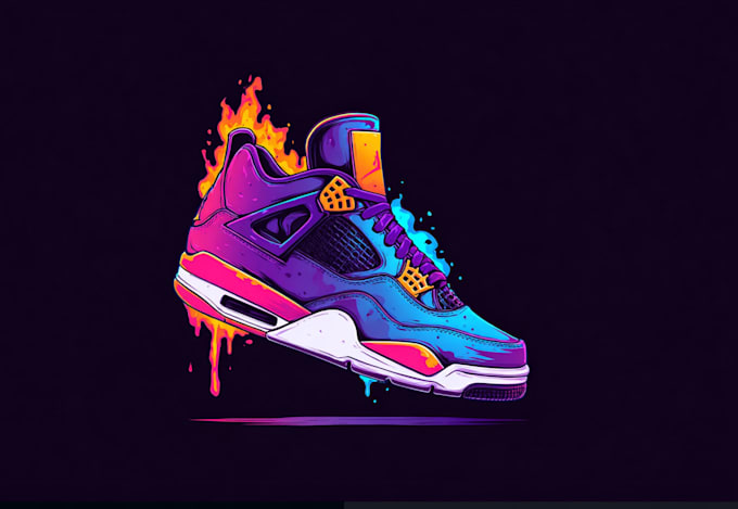 design a sneaker and shoes logo
