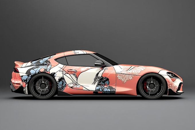 professional vehicle wrap design, car wrap