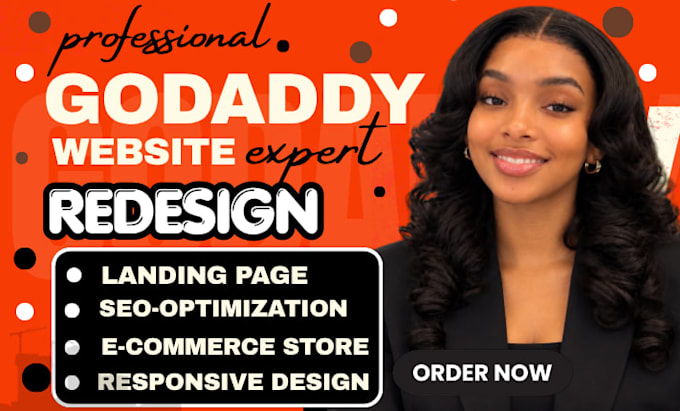 design godaddy website redesign godaddy website design develop godaddy