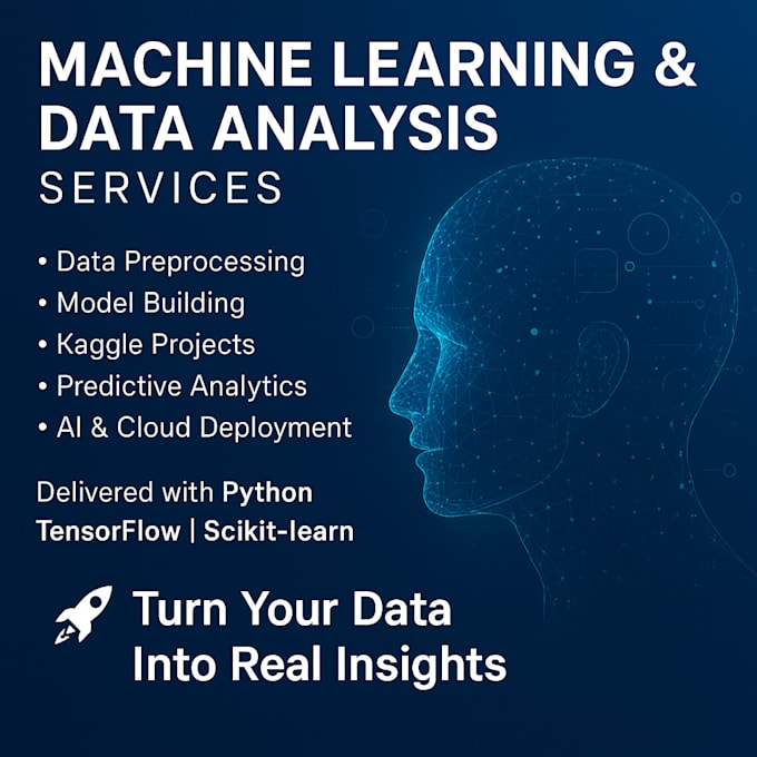 do machine learning,data analysis, and kaggle projects in