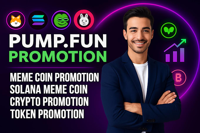 crypto project token promotion pump fun promotion community solana meme coin