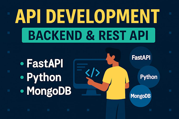 build secure fastapi backend with mongodb rest API development
