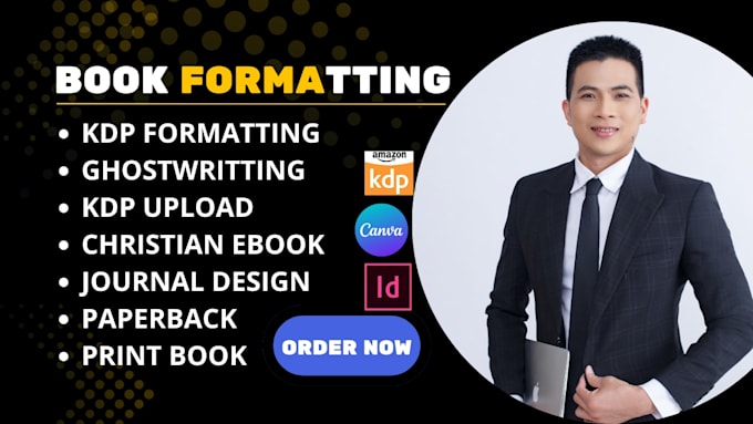 format and design your book interior for KDP and ingramspark