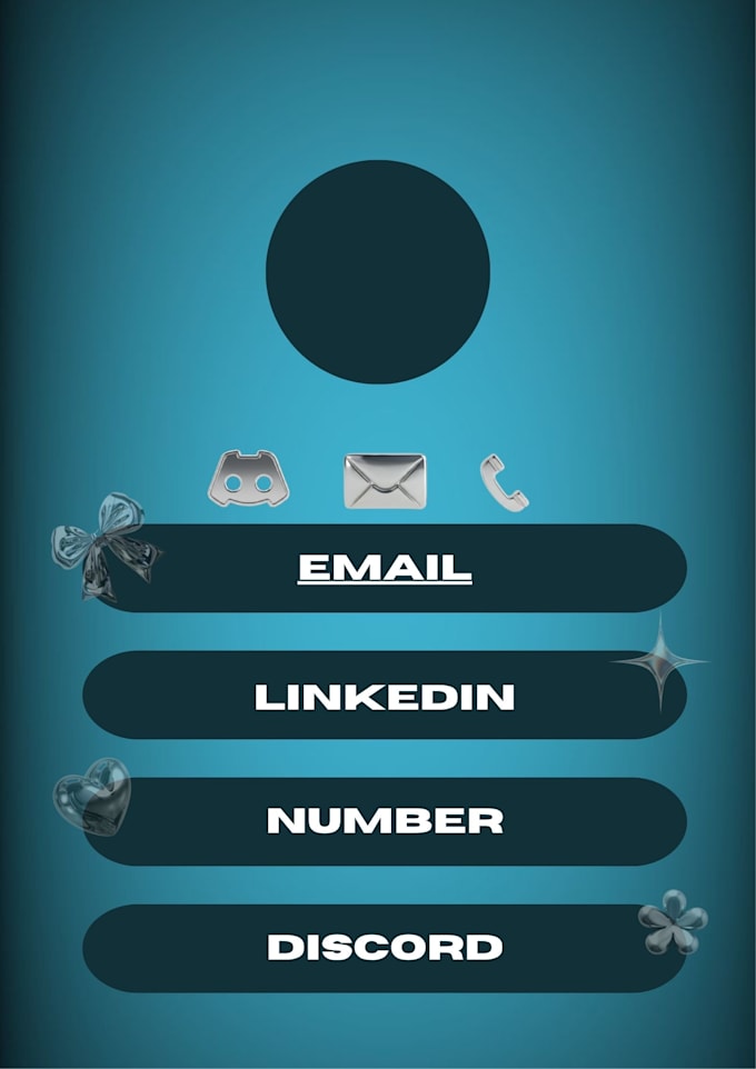 design a modern and stylish linktree page using canva