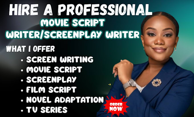 write screenplay, movie script writing, screenwriting, feature film script