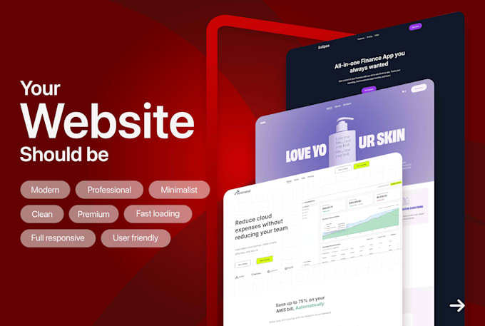 design or redesign a complete squarespace website for your business or services
