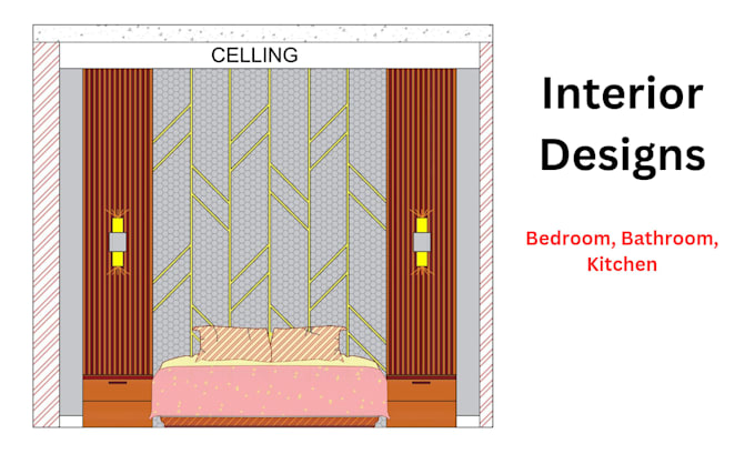 design a modern house in autocad