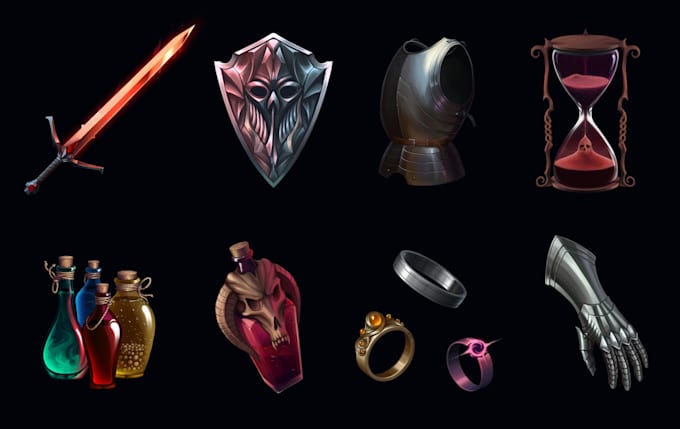 draw 2d assets for your game