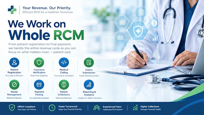 manage your healthcare billing, verification, and data entry tasks
