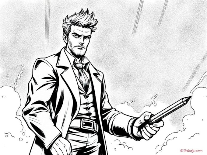 draw a comic or manga