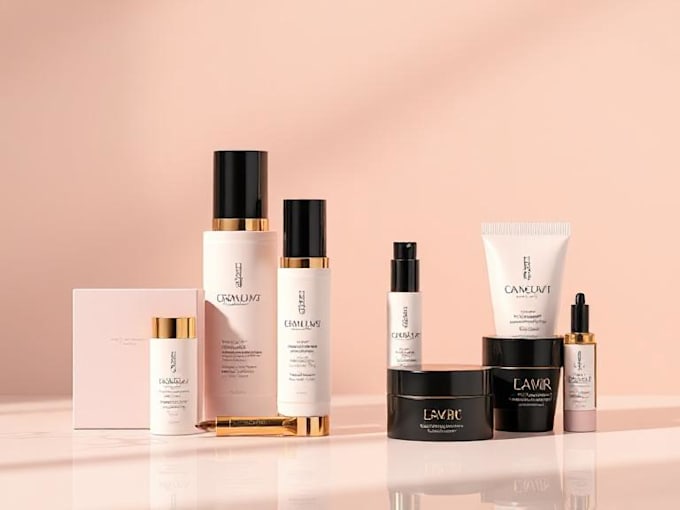 design cosmetic labels and luxury packaging