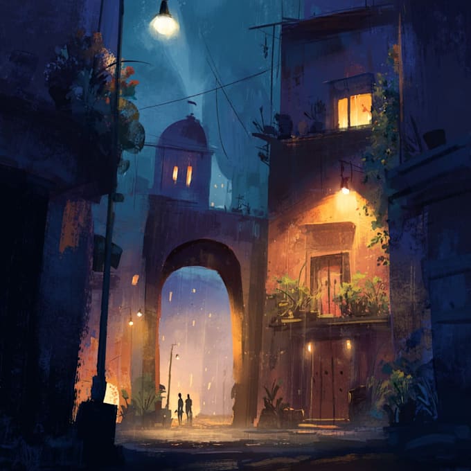 environment concept art landscape design