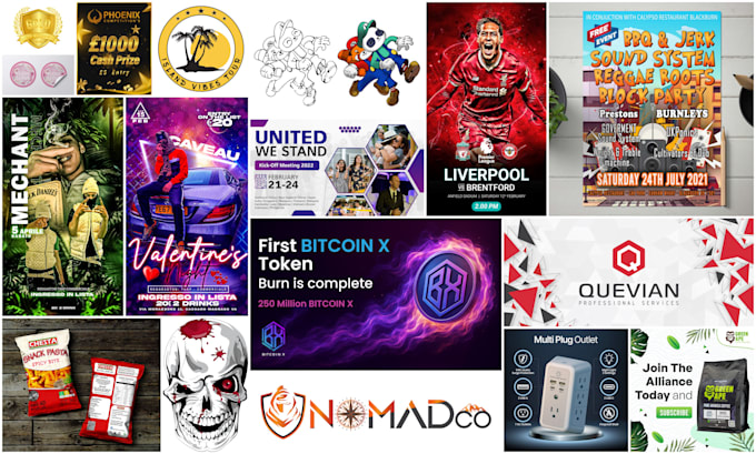 do any graphic design work you need