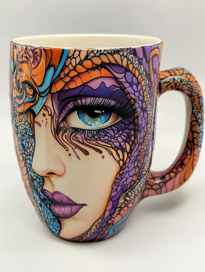 design unique typography coffee mug design