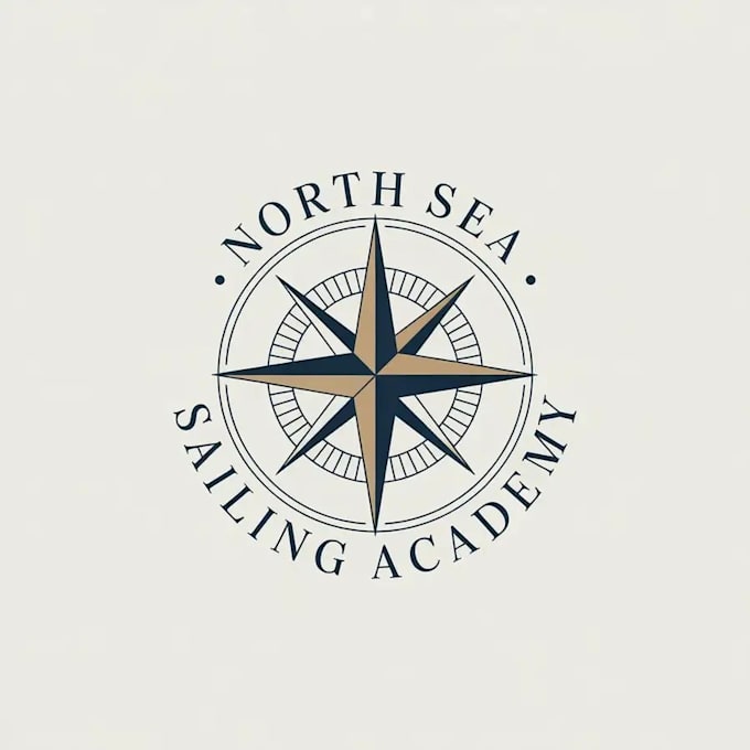 design a boutique, elegant sailing school logo