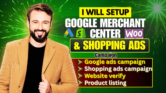 setup google merchant center, shopping ads campaign, fix gmc errors and issues