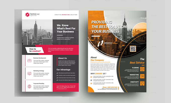 create a clean modern sales flyer that drives real sales