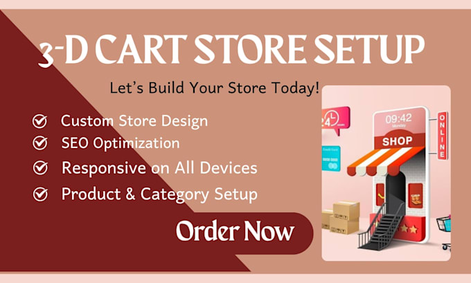 design and develop your 3d cart site